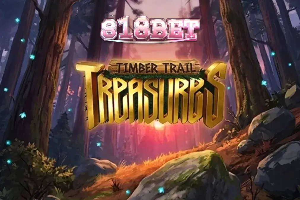 The rugged forest setting and mystical symbols of the Timber Trail Treasures slot game.